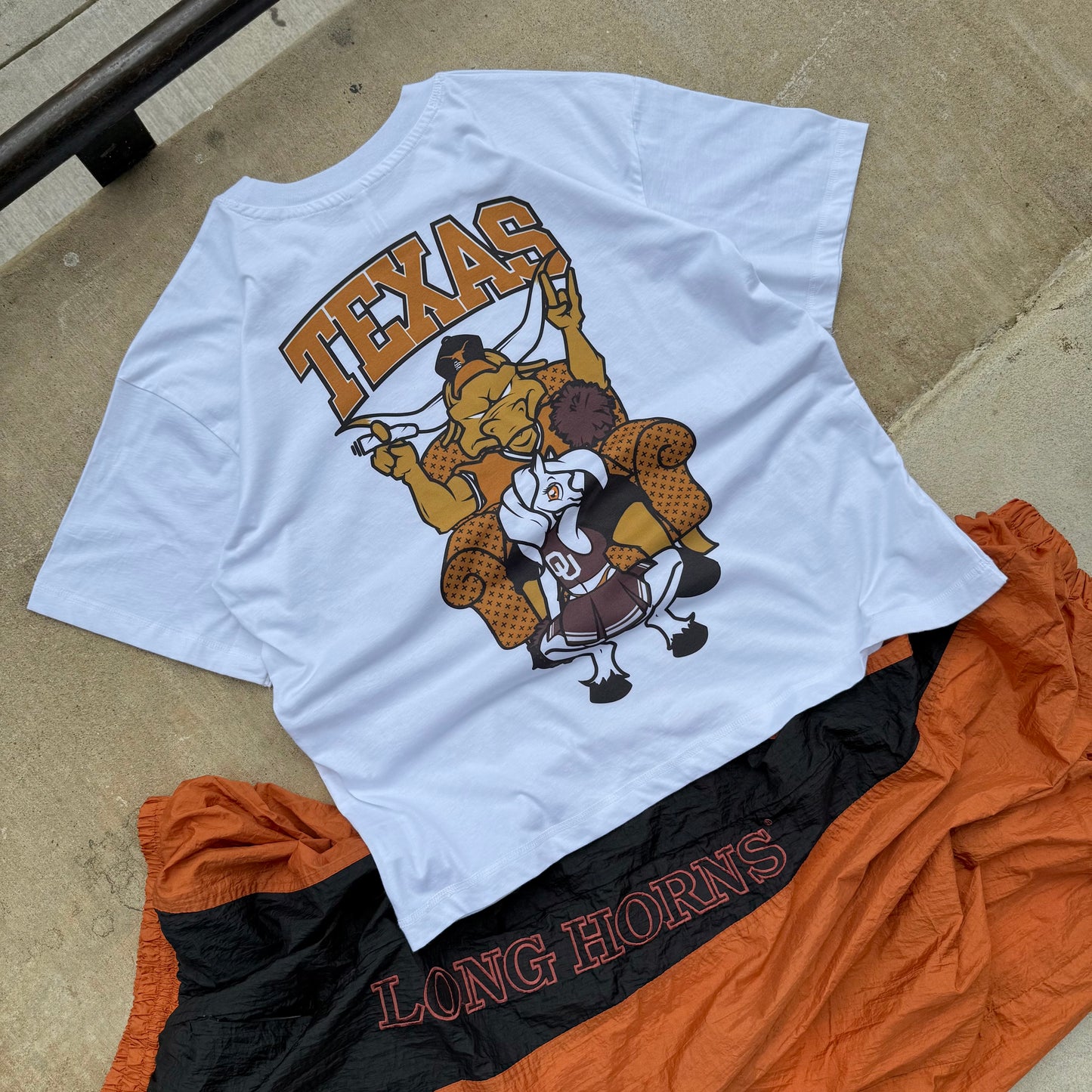 Stax Longhorn OU Sucks Tee
