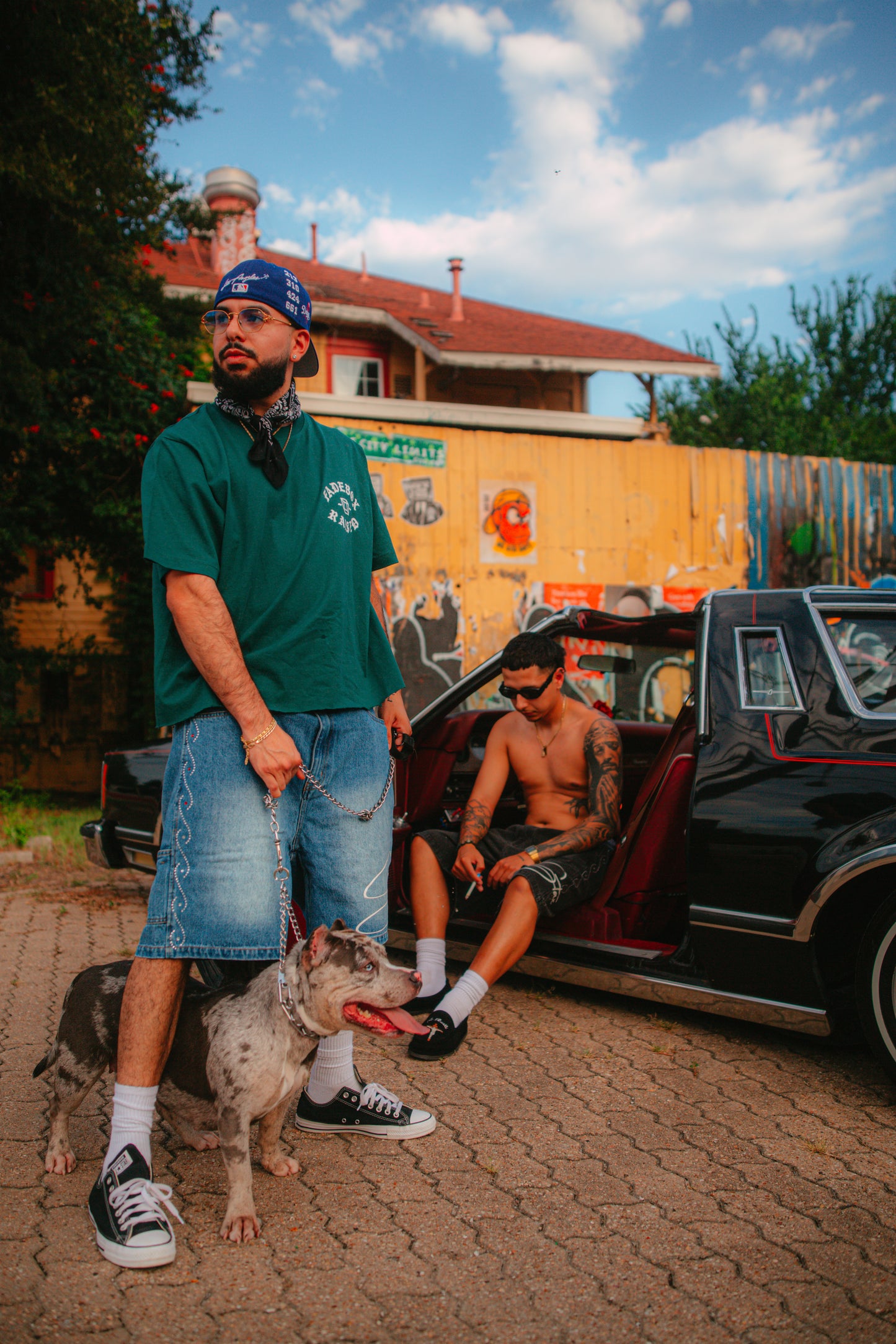 Stax Light Washed Blue Jean Jorts