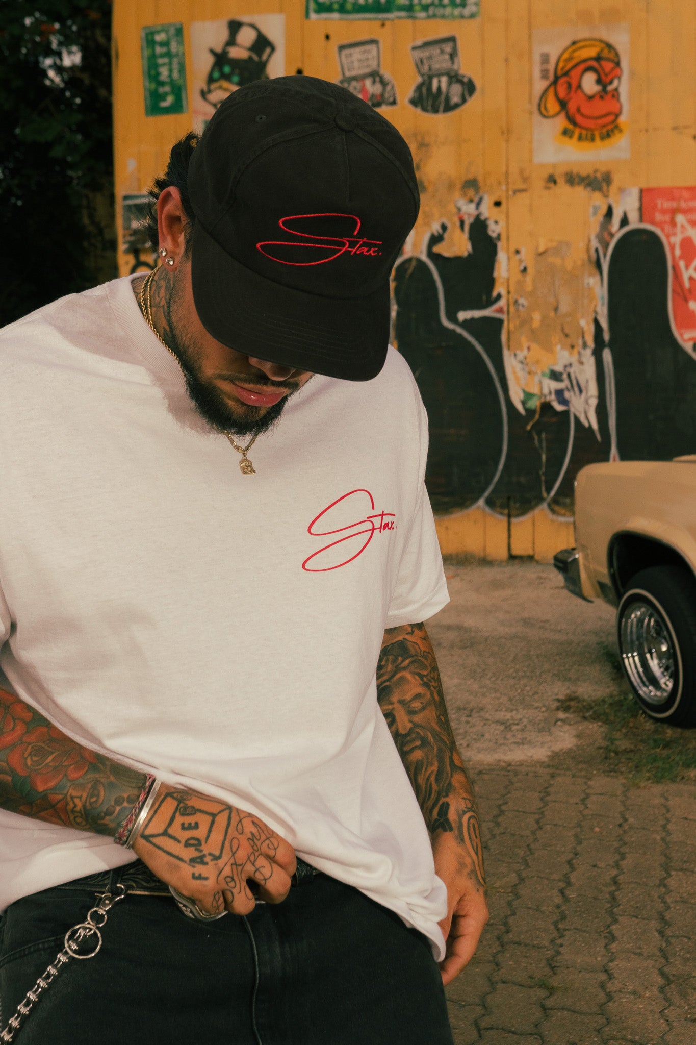 STAX Script Tee