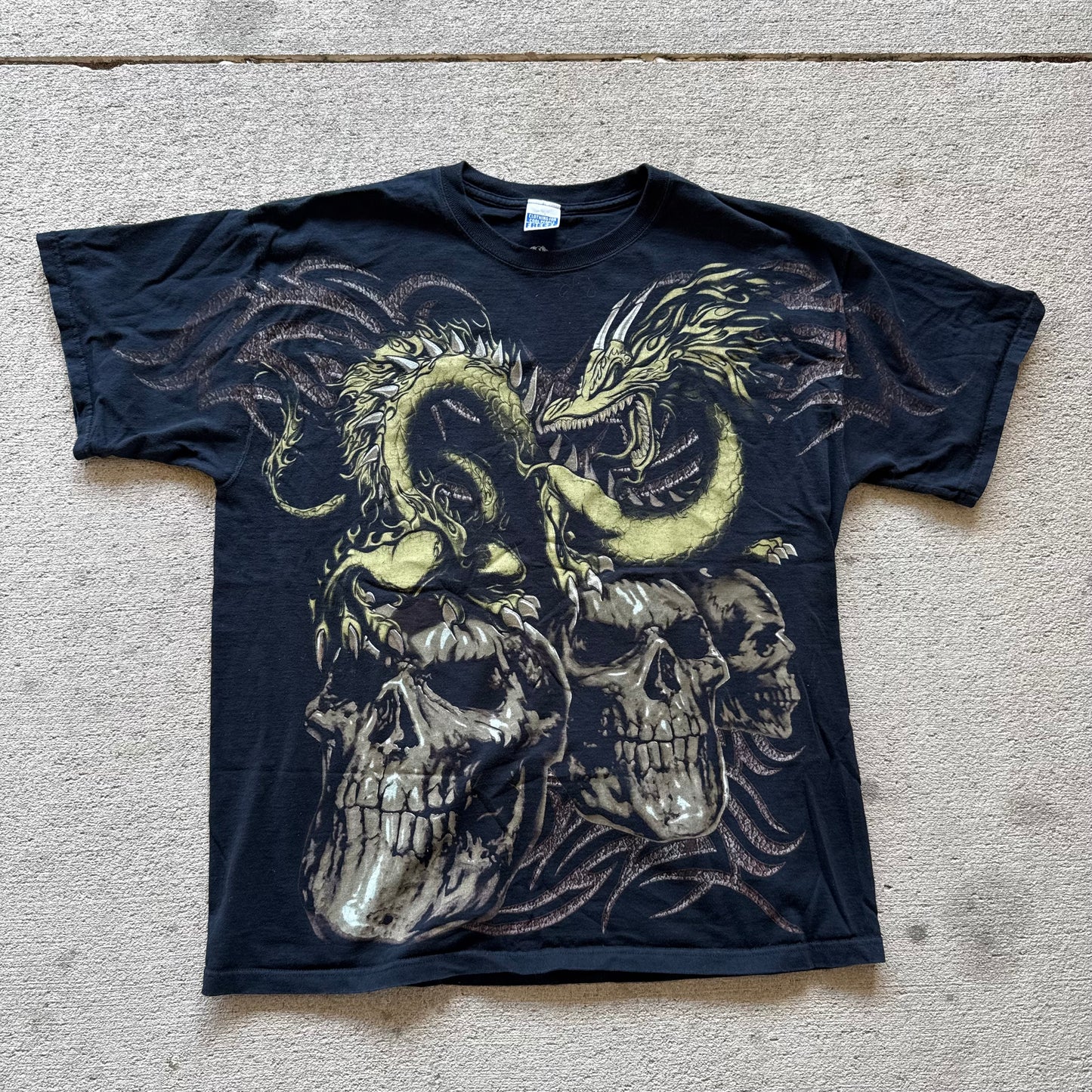 Dragon & Skeleton Tee