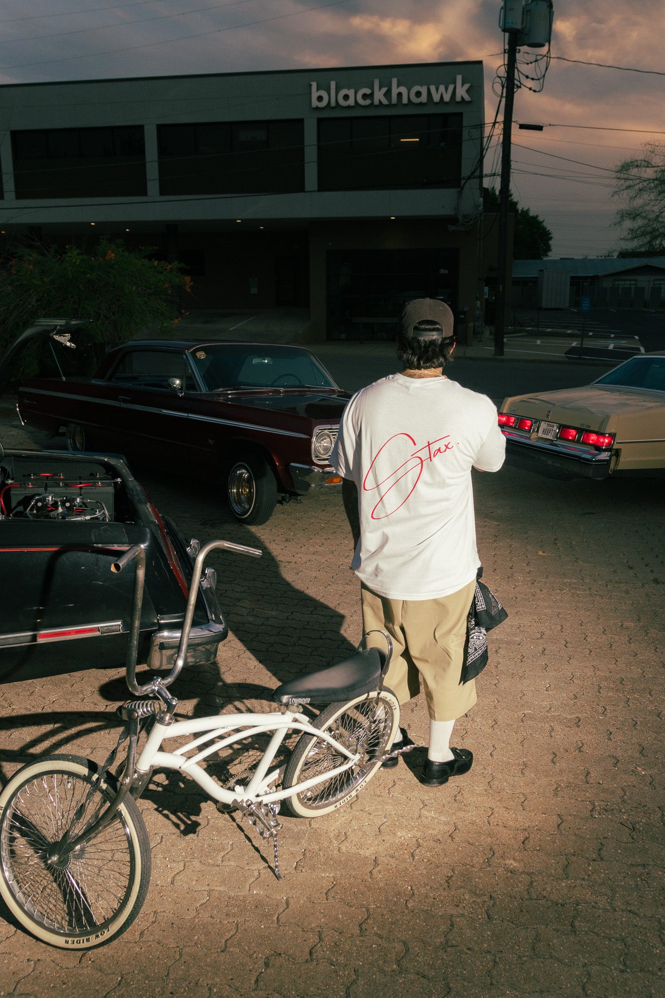 STAX Script Tee