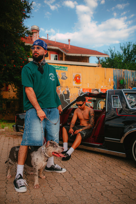 Stax Light Washed Blue Jean Jorts