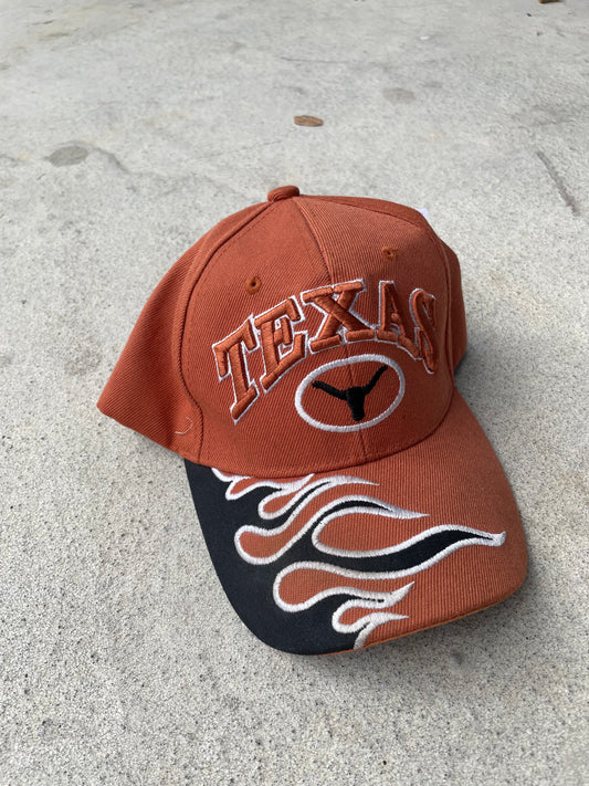 2000s style Texas flame hat