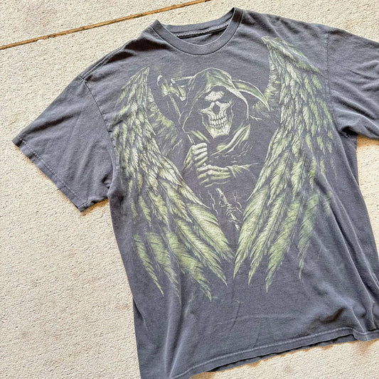 Green Grim Reaper Tee