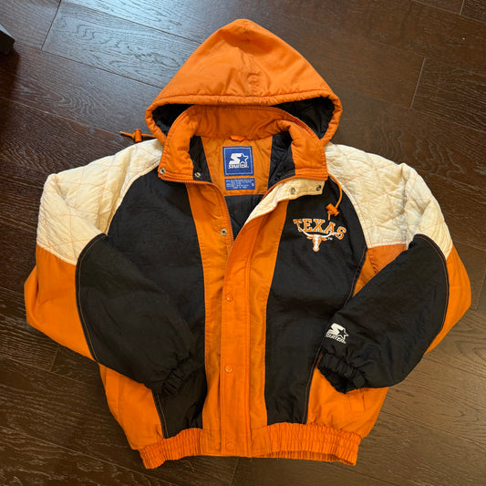 Starter Texas Longhorn Puffer Jacket