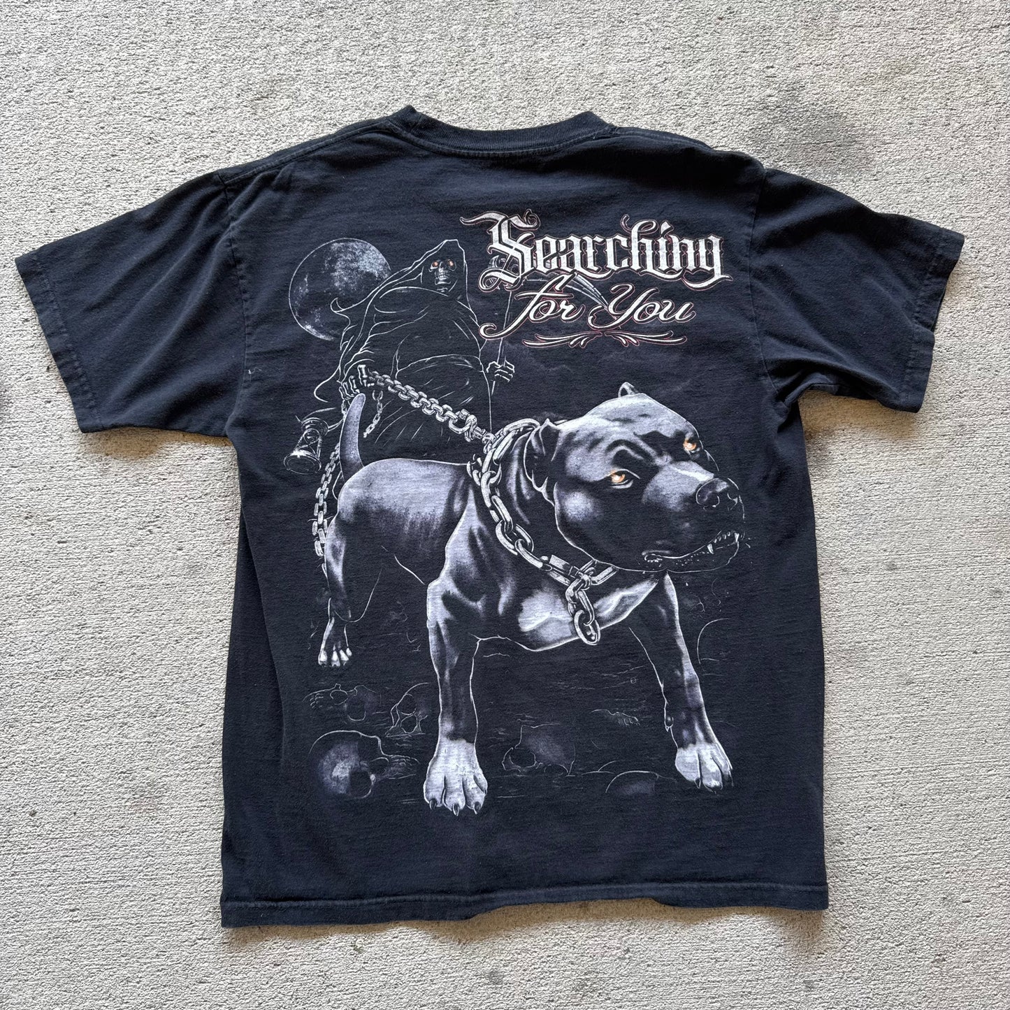 Grim Reaper and Pitbull tee