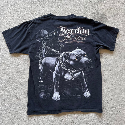 Grim Reaper and Pitbull tee
