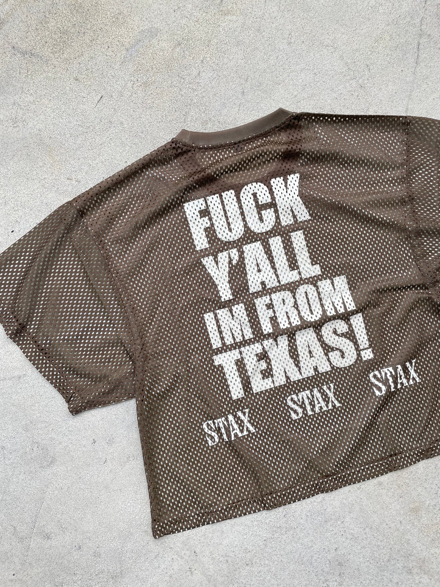 Stax X Texas (Fuck y’all) Jersey