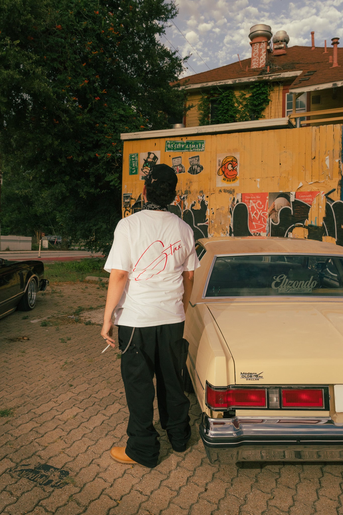 STAX Script Tee