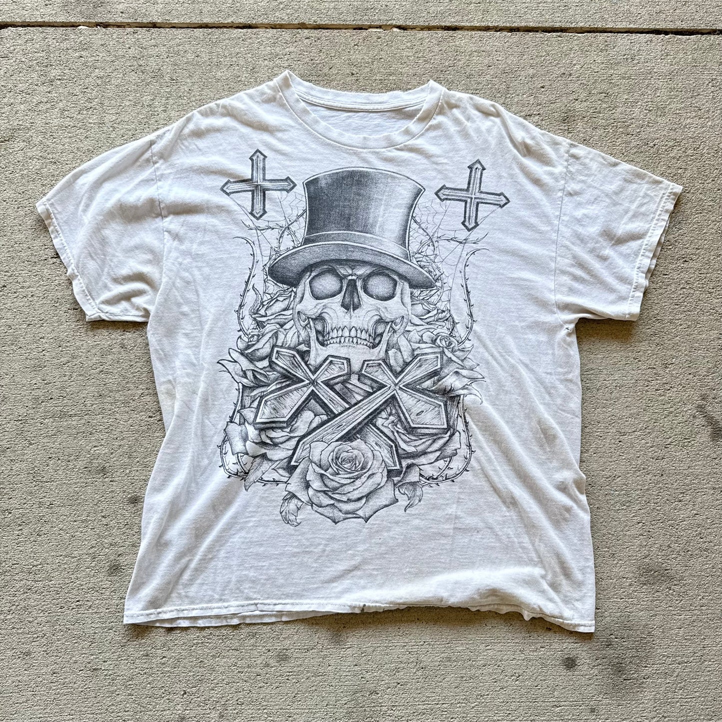 Skelton Drawing Tee