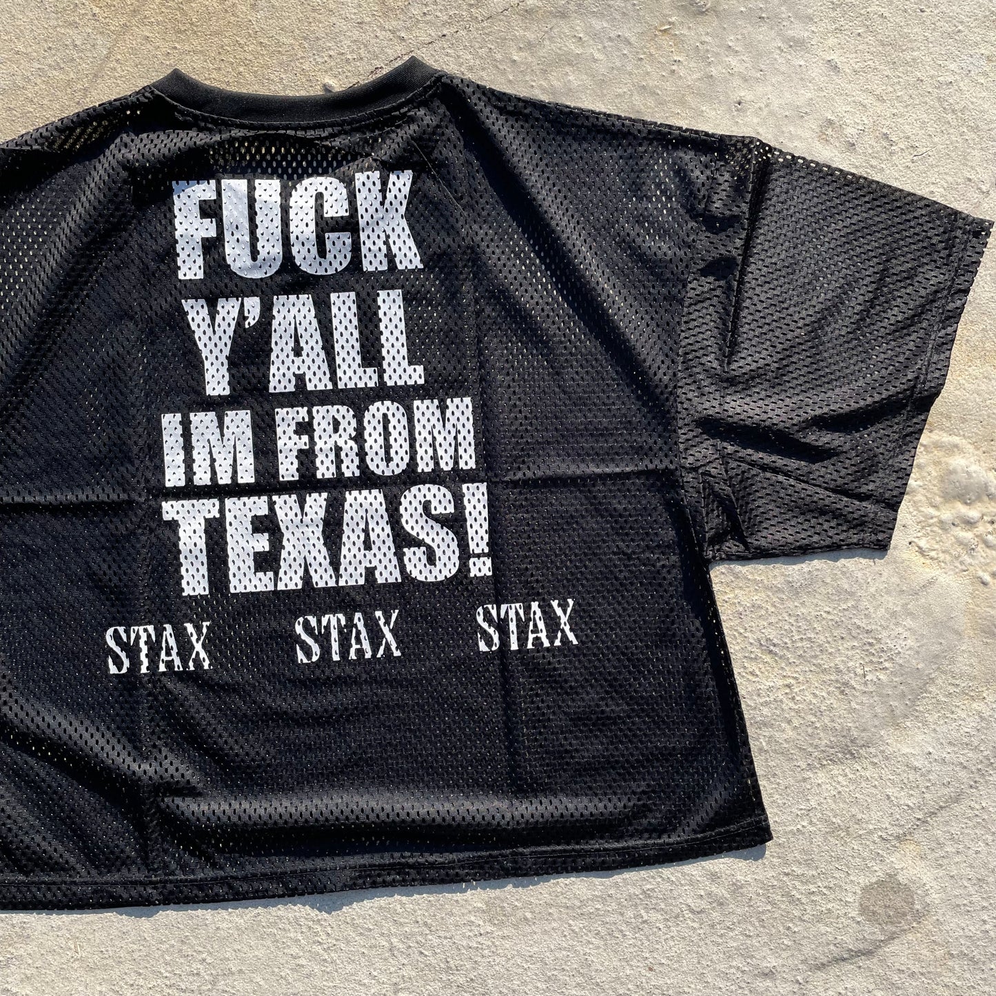 STAX X Texas Longhorns Jersey (Black SZ XL)